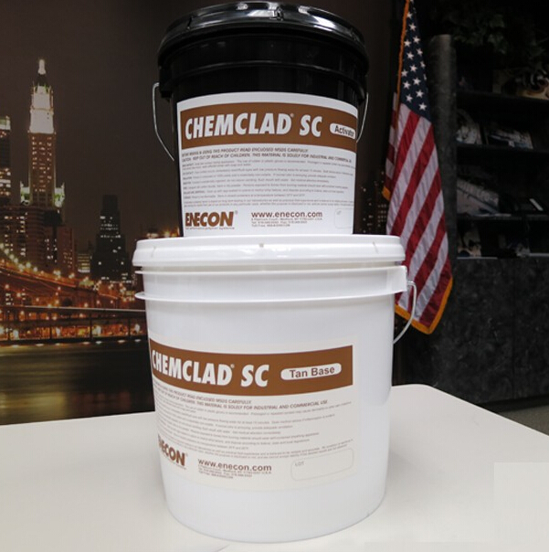 美国ENECON化覆SC标准,抗化学腐蚀材料  霾灰色 4*750g