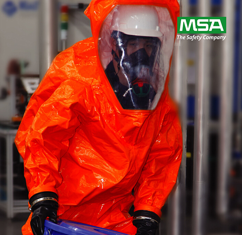 个人防护 美国梅思安msa,cps900防化服 商品详情 由多层特制的防化