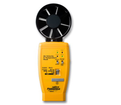 美国菲比斯Fieldpiece风速计, 温度计, 二合一附件头, HVAC/R检测仪, AAV3