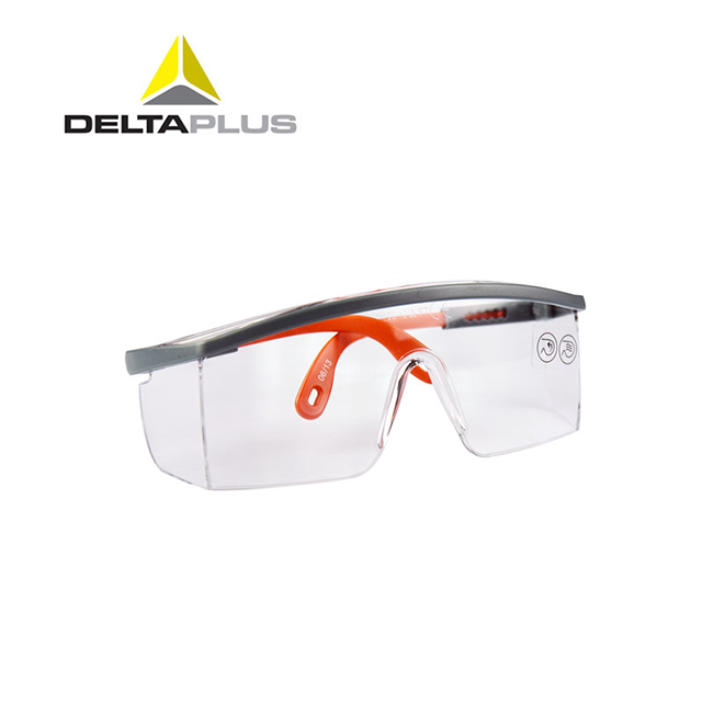 法国代尔塔 经济型整片式防护眼镜 防雾防刮擦紫外线