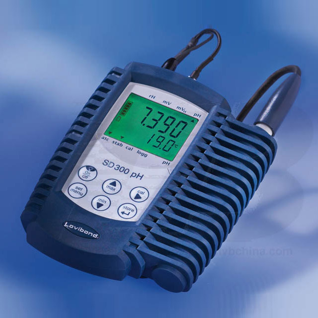 德国罗威邦 SD300 微电脑酸度-氧化还原-温度测定仪